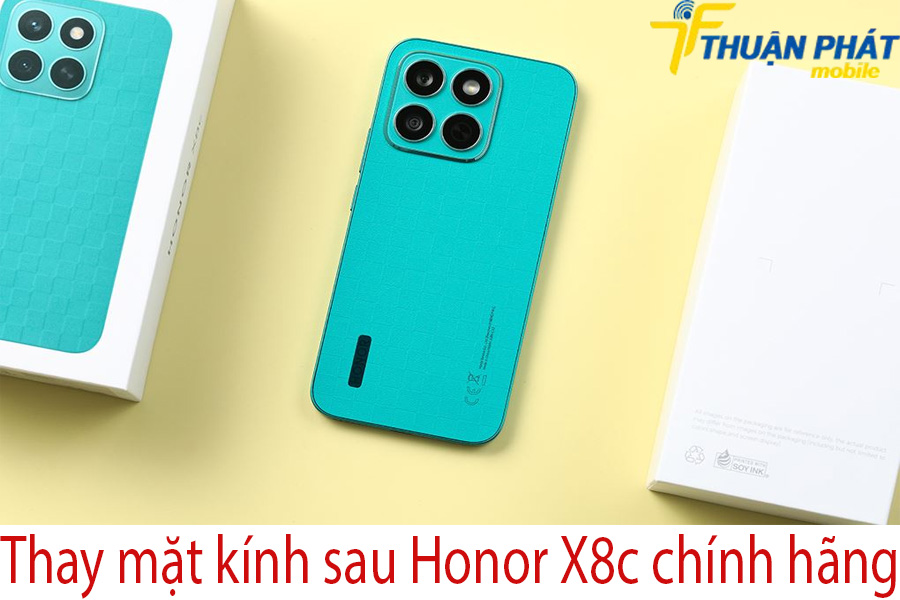 Thay mặt kính sau Honor X8c chính hãng