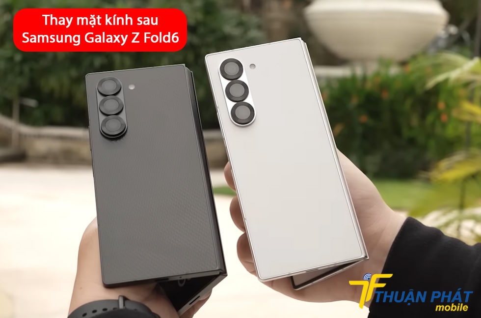 Thay mặt kính sau Samsung Galaxy Z Fold6