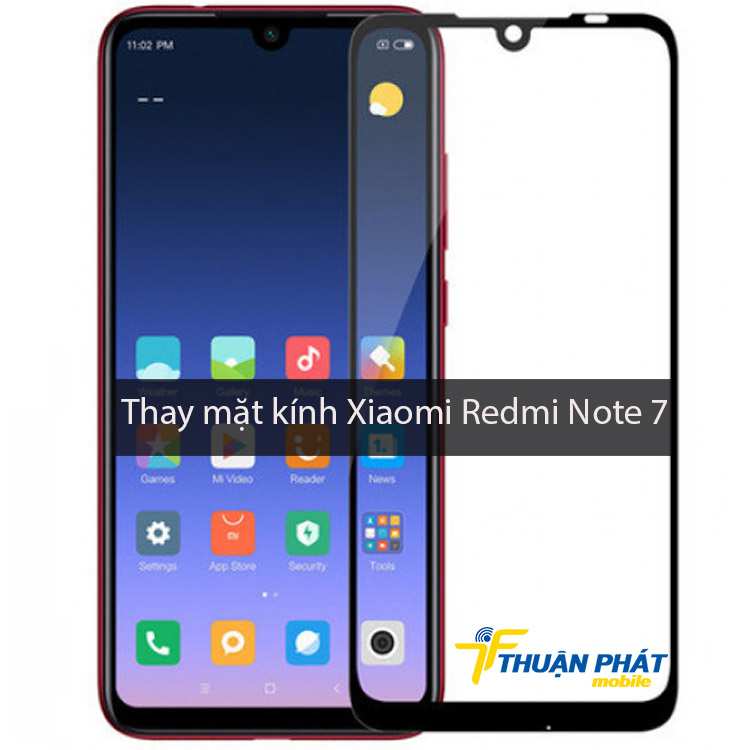Thay mặt kính Xiaomi Redmi Note 7 chính hãng tại Thuận Phát Mobile