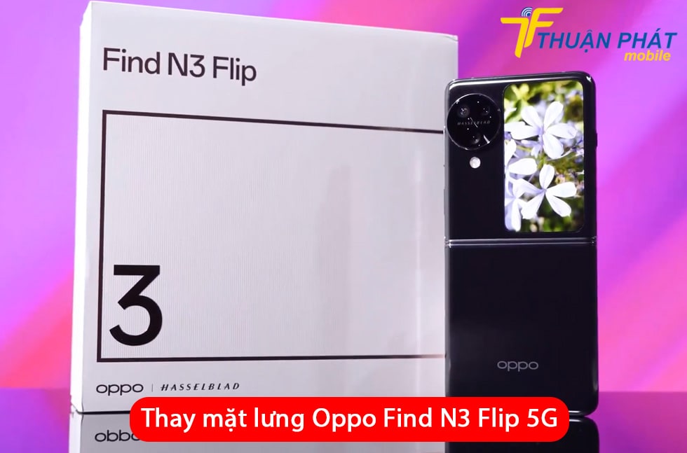 Thay mặt lưng Oppo Find N3 Flip 5G
