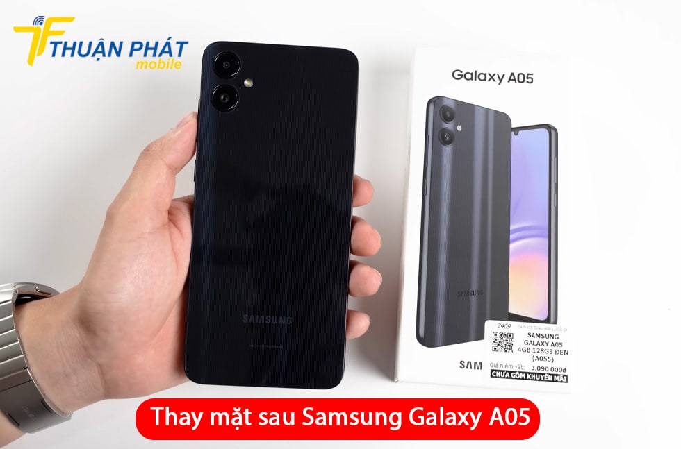 Thay mặt sau Samsung Galaxy A05