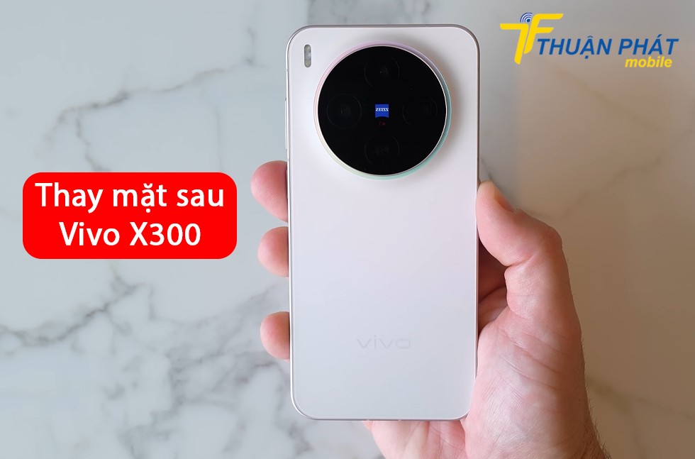 Thay mặt sau Vivo X300