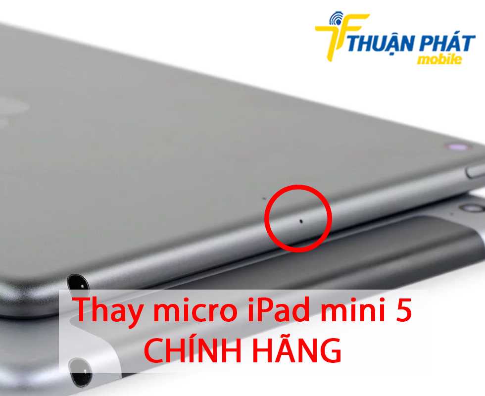 Thay mic iPad mini 5 chính hãng