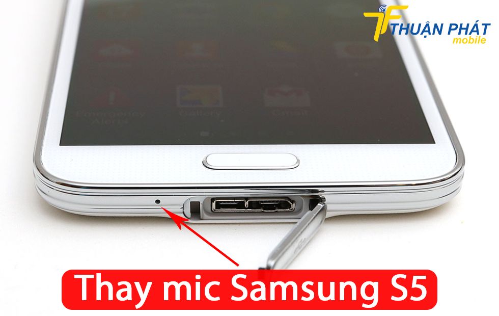 Thay mic Samsung S5