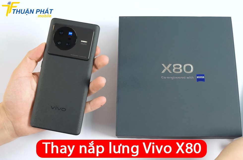 Thay nắp lưng Vivo X80