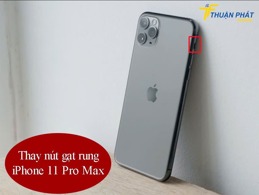 Thay nút gạt rung iPhone 11 Pro Max