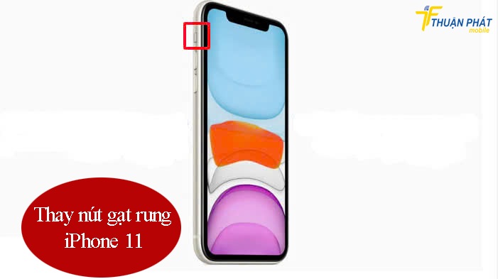 Thay nút gạt rung iPhone 11 