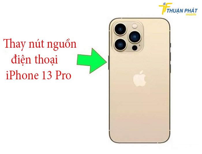 Thay nút nguồn điện thoại iPhone 13 Pro