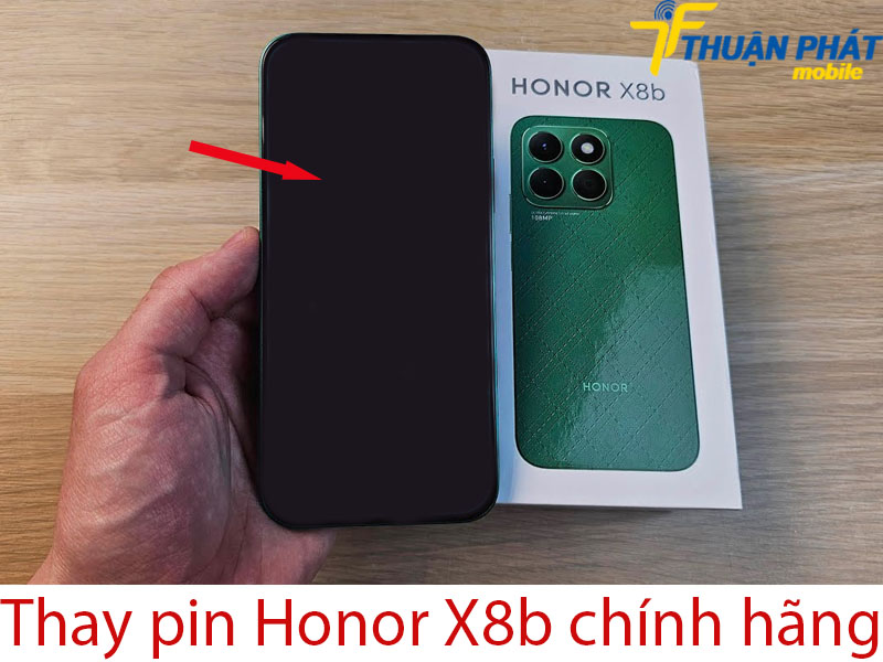 Thay pin Honor X8b chính hãng tại Thuận Phát Mobile