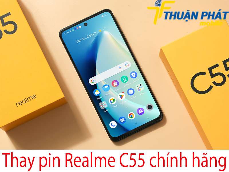 Thay pin Realme C55 tại Thuận Phát Mobile
