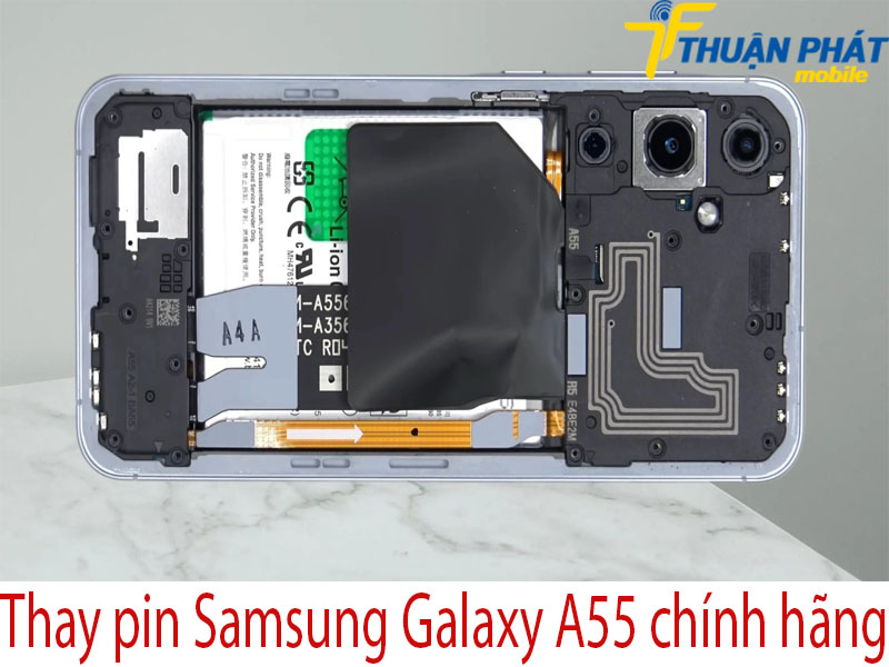 Thay pin Samsung Galaxy A55 chính hãng tại Thuận Phát Mobile
