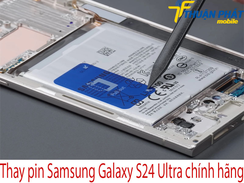 Thay pin Samsung Galaxy S24 Ultra tại Thuận Phát Mobile