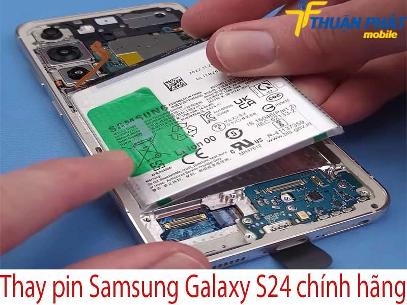 Thay pin Samsung Galaxy S24 tại Thuận Phát Mobile