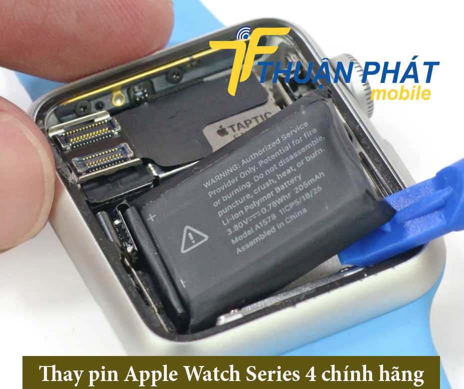 Thay pin Apple Watch Series 4 chính hãng
