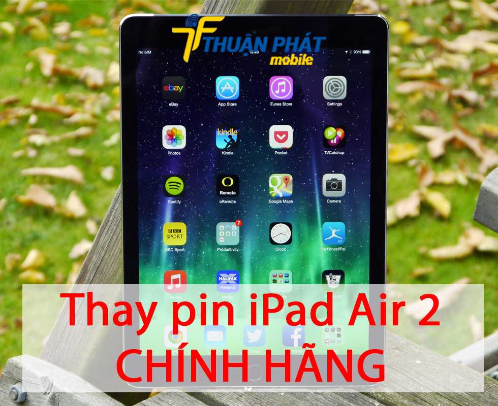 Thay pin iPad Air 2 chính hãng
