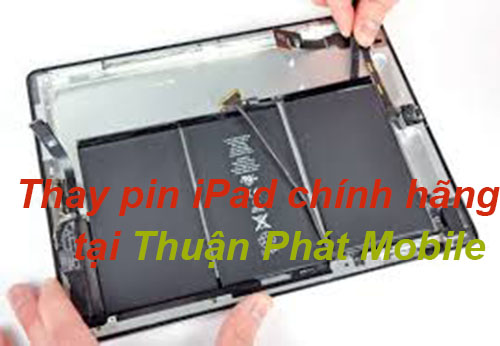 Thay pin ipad chính hãng tại Thuận Phát Mobile