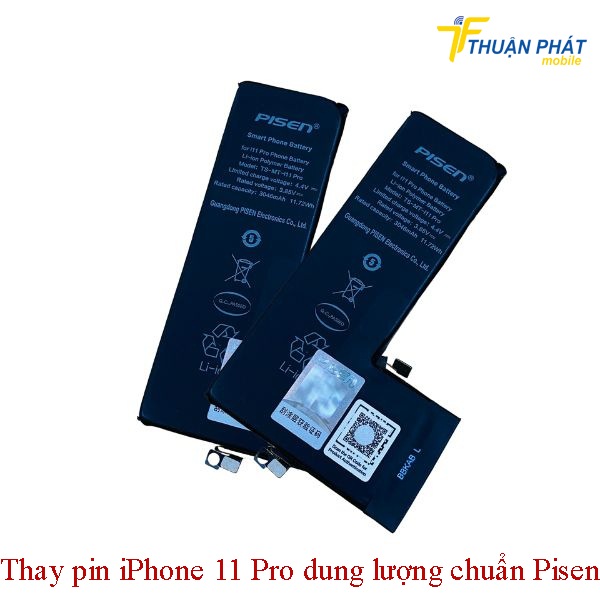 Thay pin iPhone 11 Pro dung lượng chuẩn Pisen