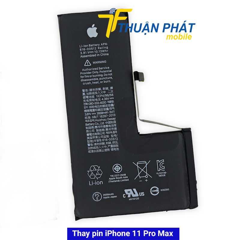 Thay pin iPhone 11 Pro Max chính hãng