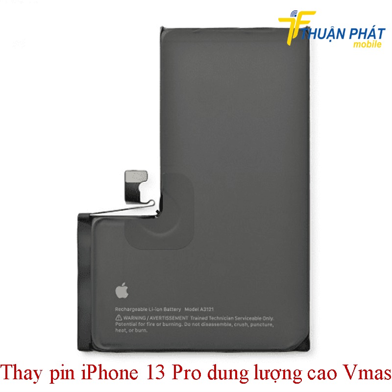 Thay pin iPhone 13 Pro dung lượng cao Vmas