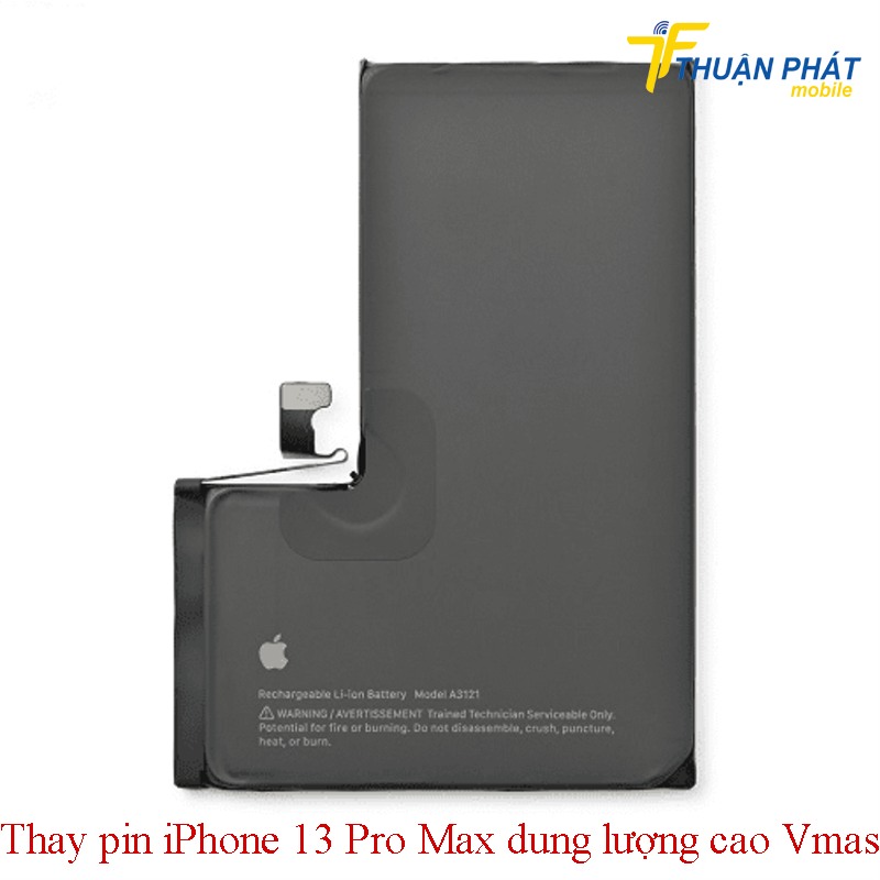 Thay pin iPhone 13 Pro Max dung lượng cao Vmas