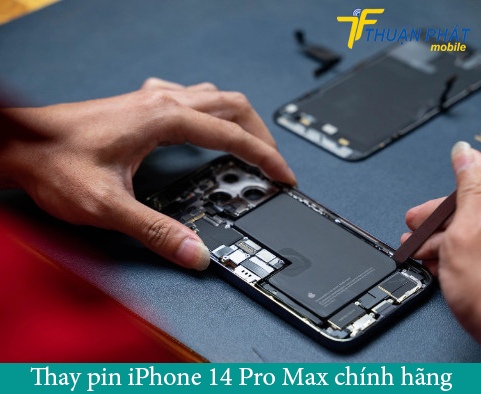Thay pin iPhone 14 Pro Max chính hãng