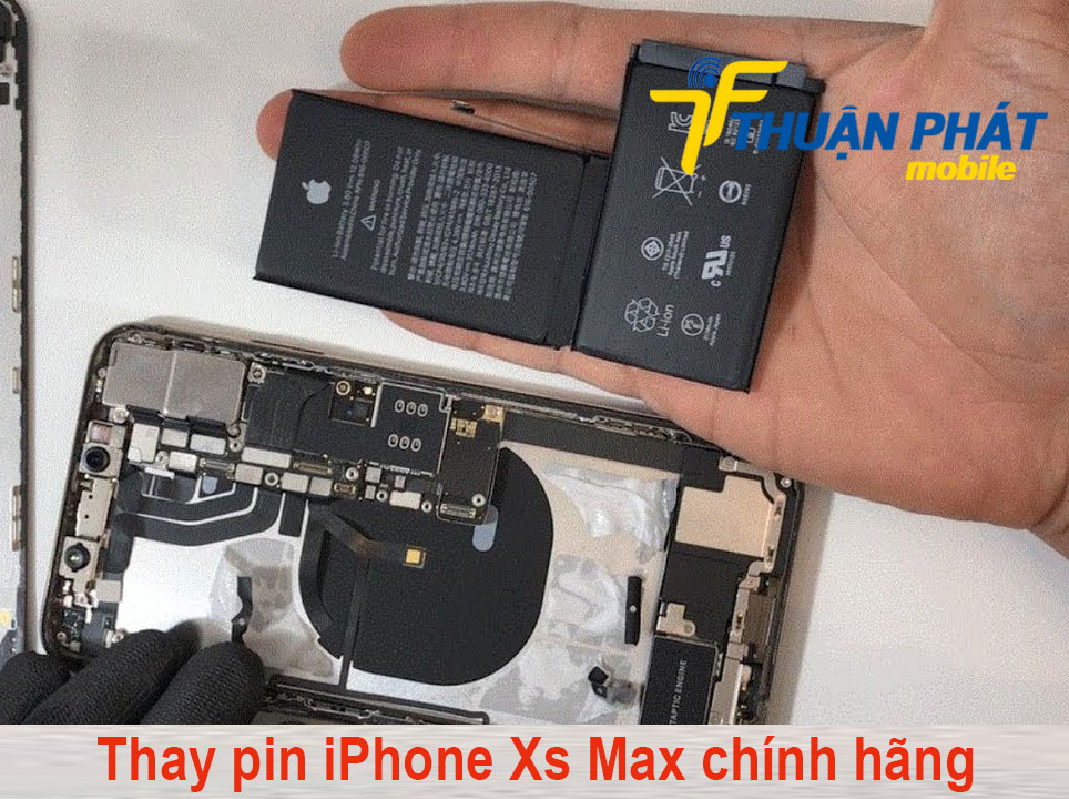 Thay pin iPhone Xs Max chính hãng