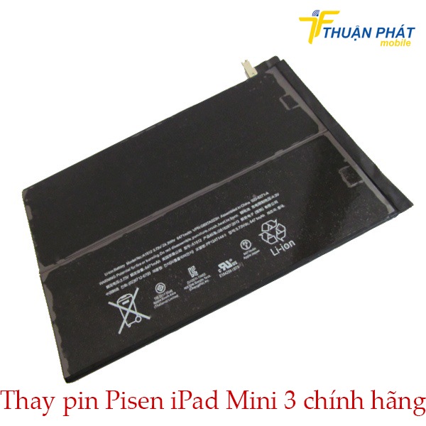 Thay pin Pisen iPad Mini 3 chính hãng