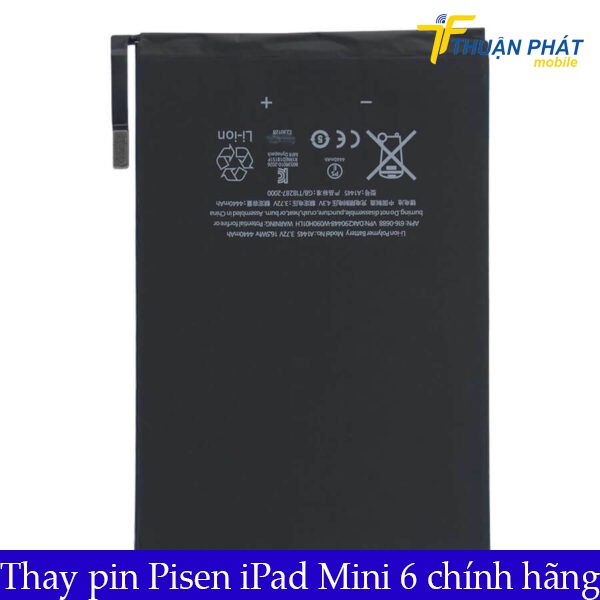Thay pin Pisen iPad Mini 6 chính hãng