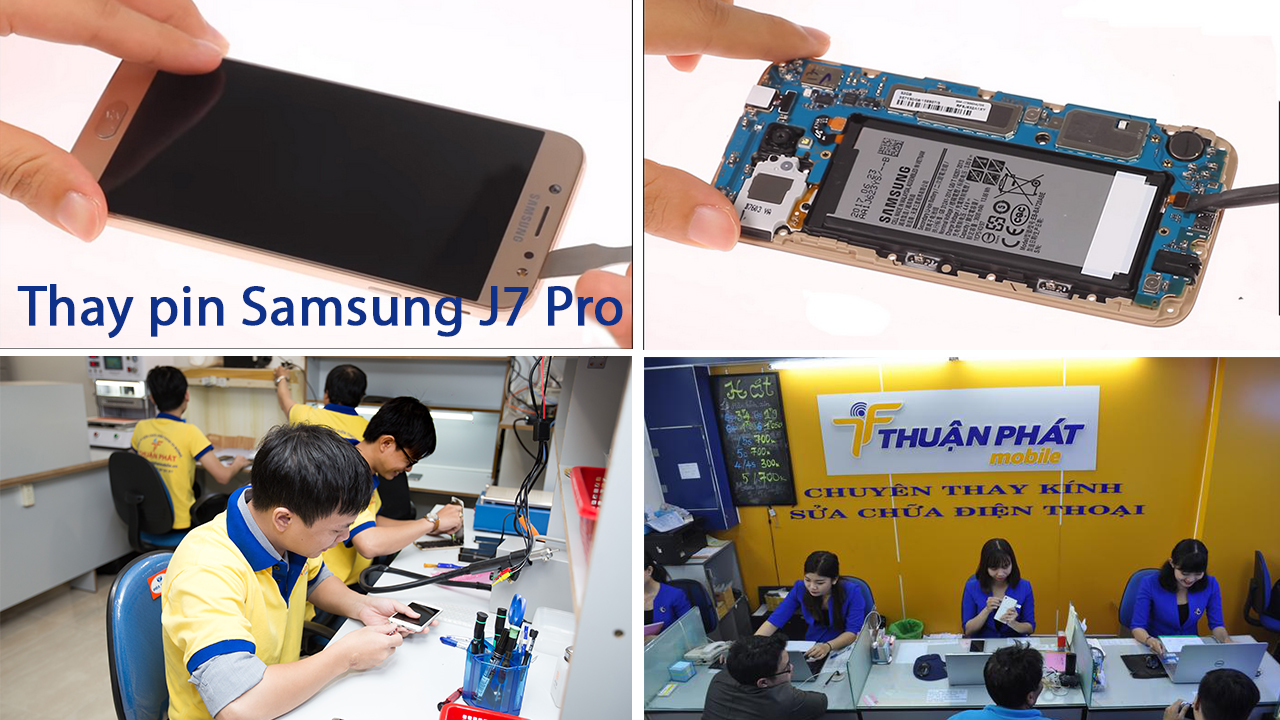 Thay Pin Samsung J7 Pro tại Thuận Phát Mobile