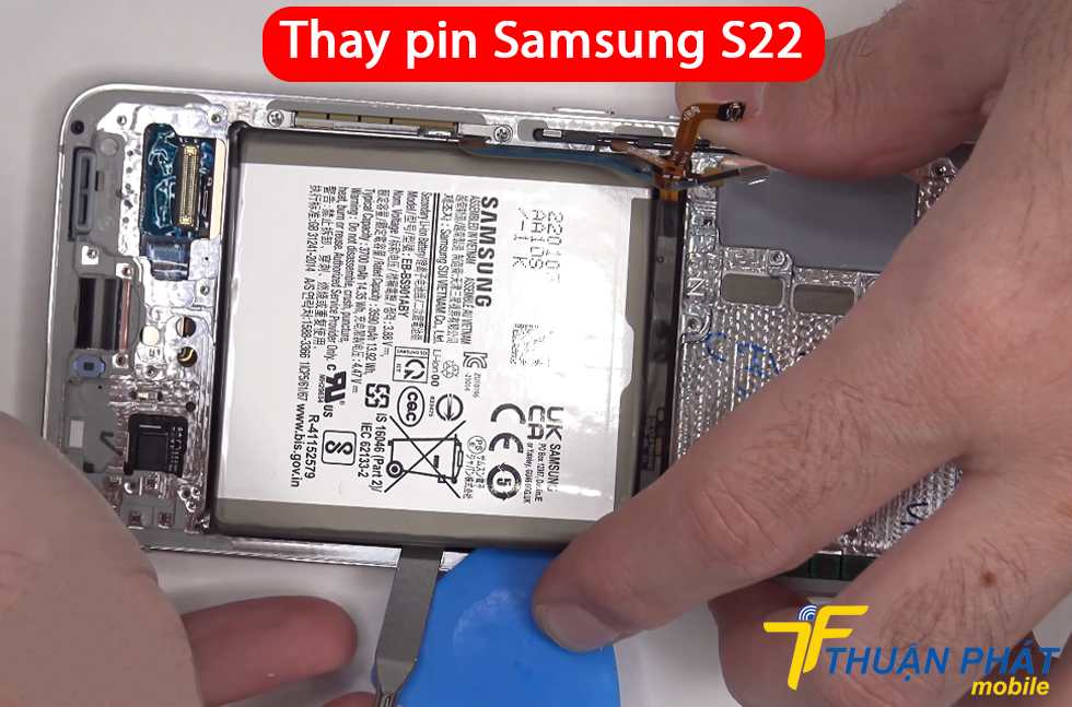 Thay pin Samsung S22