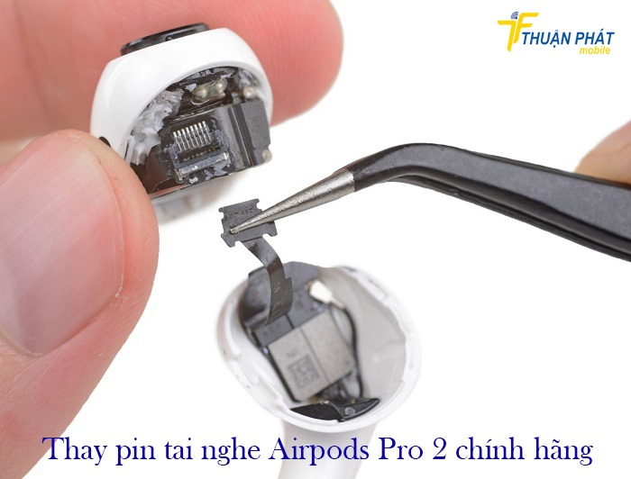 Thay pin tai nghe Airpods Pro 2 chính hãng