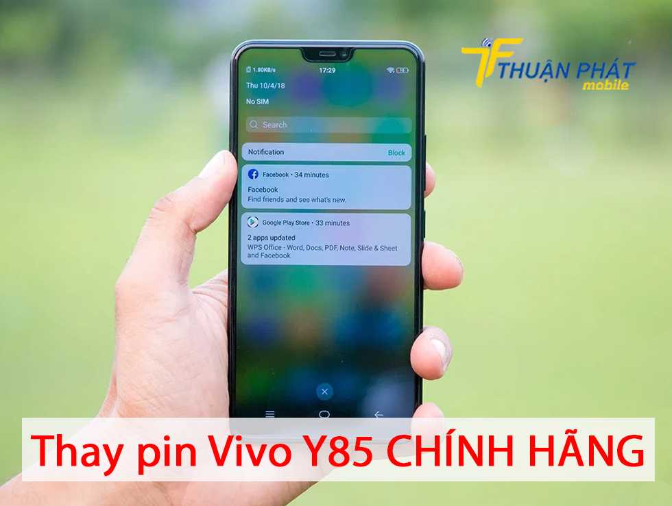 Thay pin Vivo Y85 chính hãng