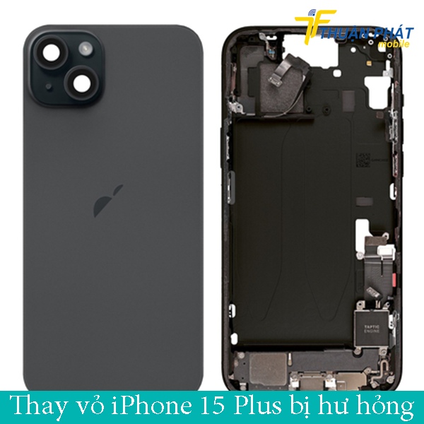 Thay vỏ iPhone 15 Plus bị hư hỏng