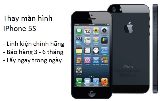chinh sach thay man hinh iphone 5s