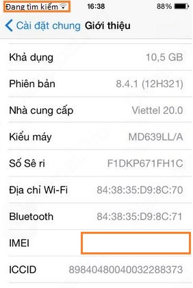 iphone 7 plus mat song khong nhan sim song yeu do mat IMEI