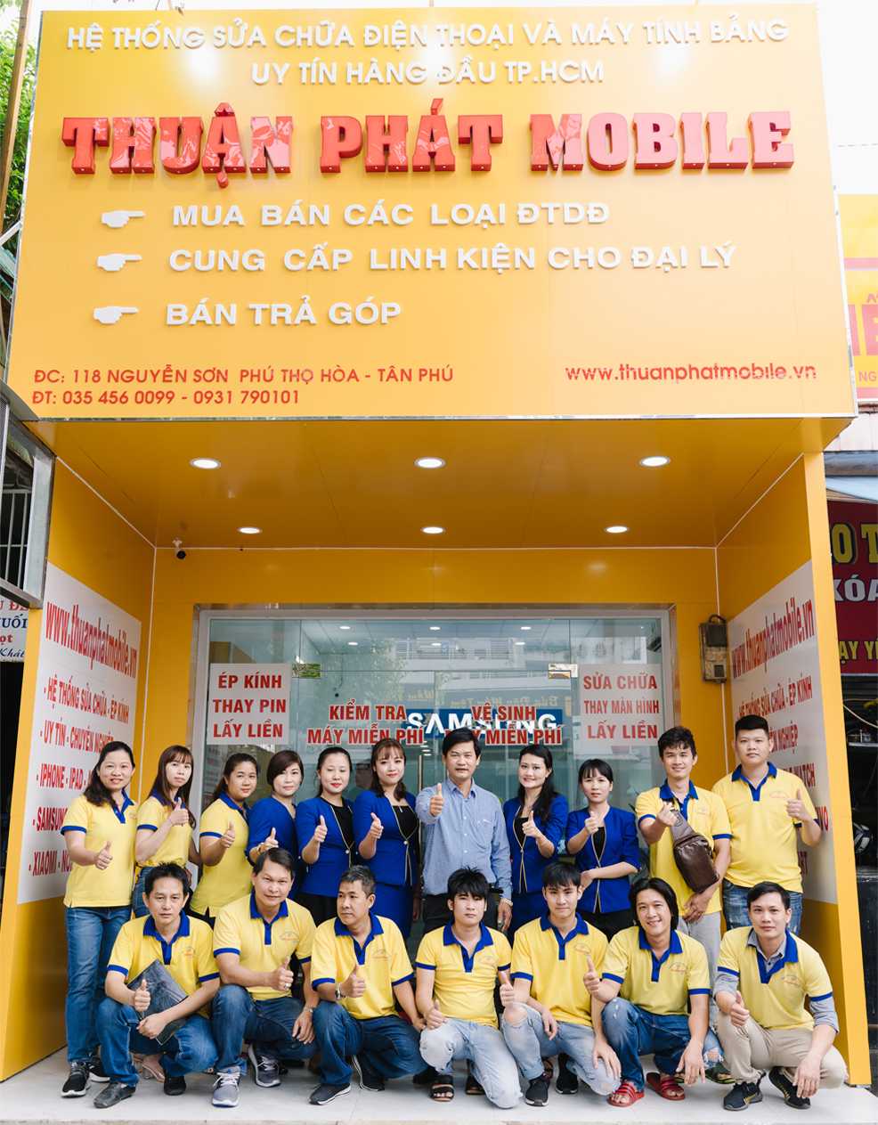 Trung tâm Thuận Phát Mobile Chi nhánh 4 tại Huỳnh Tấn Phát Quận 7 TPHCM