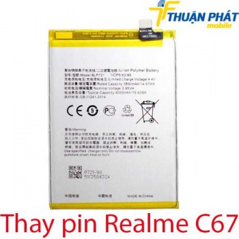 Thay-pin-Realme-C67