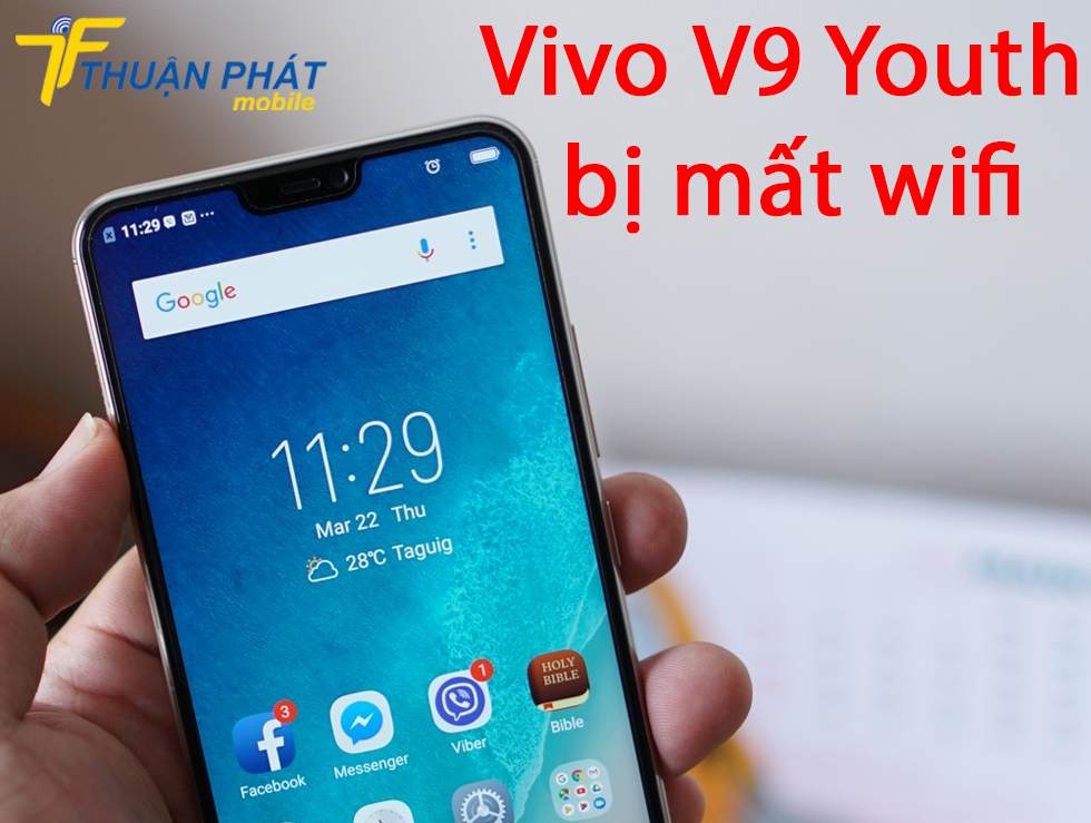 Vivo V9 Youth bị mất wifi