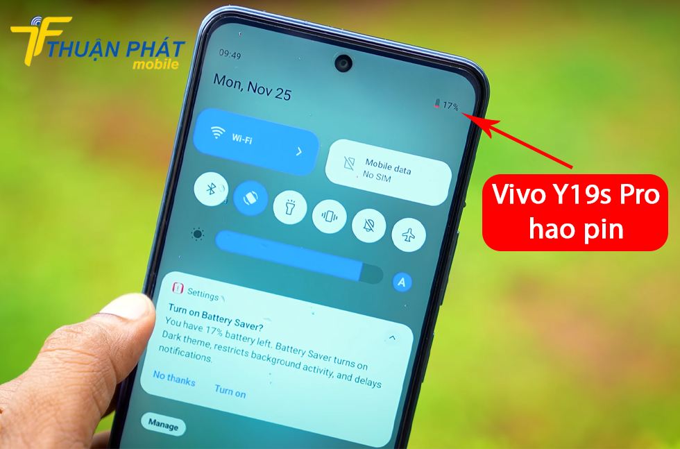 Vivo Y19s Pro hao pin