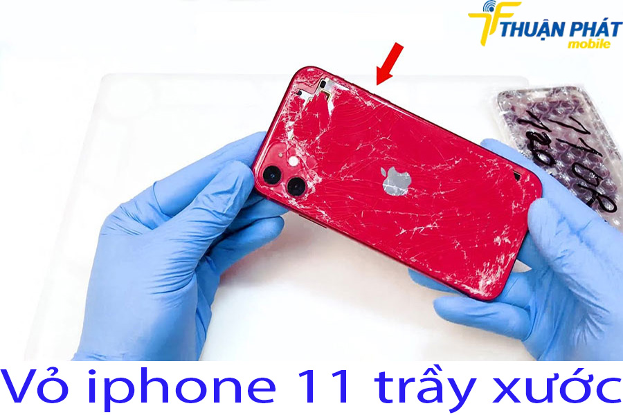 Vỏ iPhone 11 trầy xước