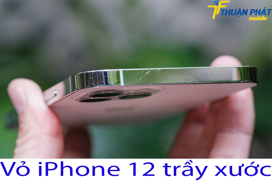 Vỏ iPhone 12 trầy xước