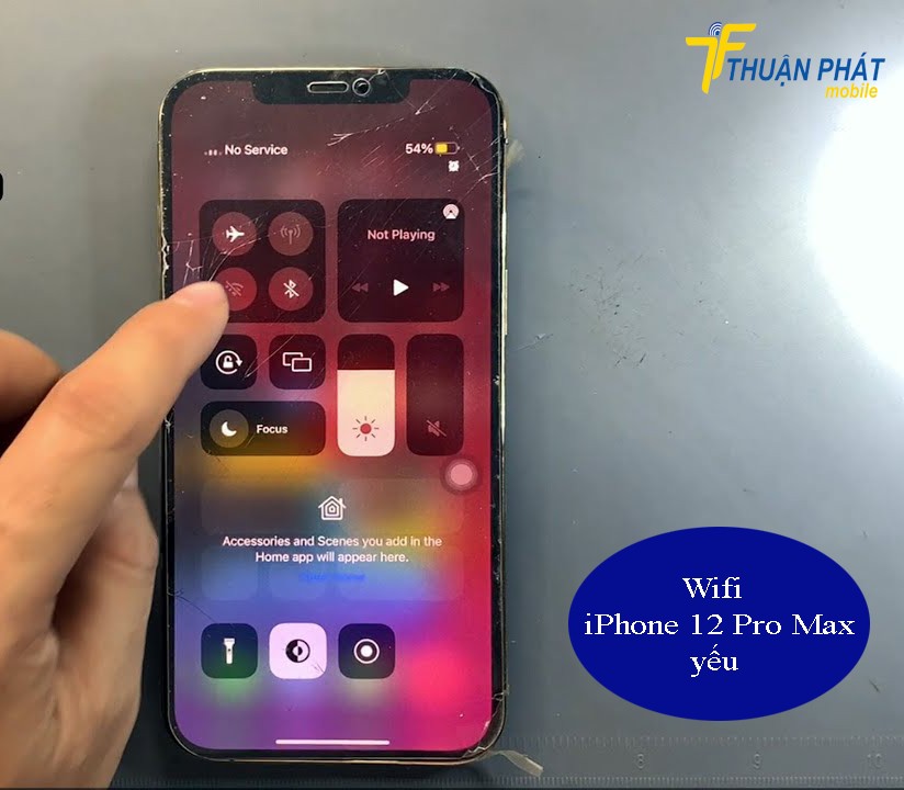 Wifi iPhone 12 Pro Max yếu Wifi iPhone 12 Pro Max yếu