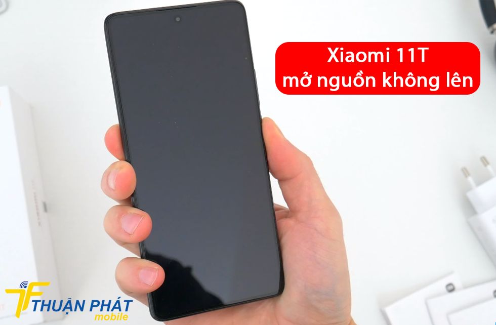 Xiaomi 11T mở nguồn không lên
