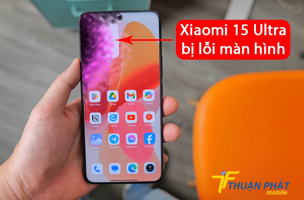 Xiaomi 15 Ultra bị lỗi màn hình