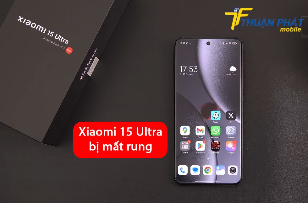 Xiaomi 15 Ultra bị mất rung