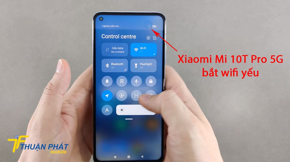Xiaomi Mi 10T Pro 5G bắt wifi yếu