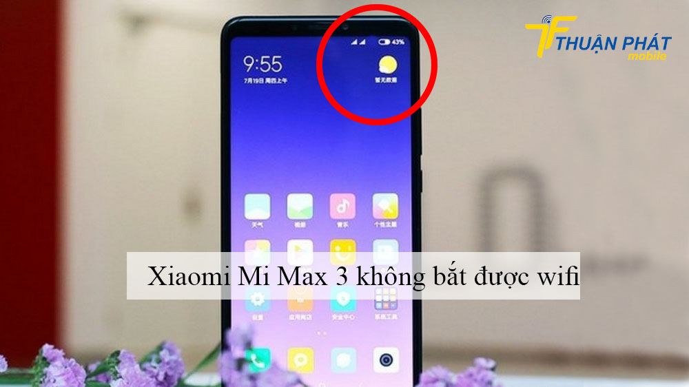 Xiaomi Mi Max 3 sau khi thay IC wifi