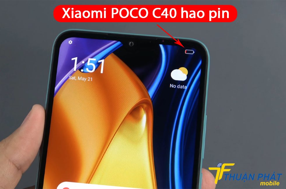 Xiaomi POCO C40 hao pin