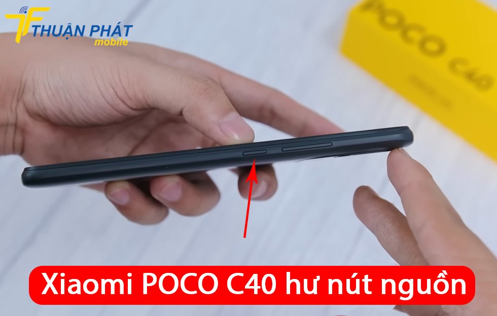 Xiaomi POCO C40 hư nút nguồn