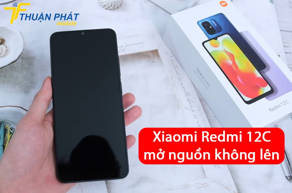 Xiaomi Redmi 12C mở nguồn không lên